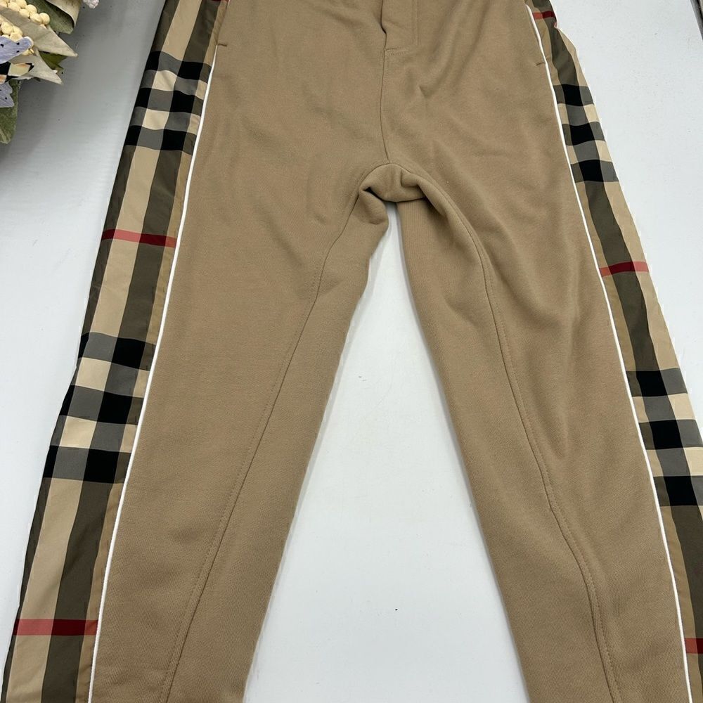 Kids Burberry vintage check 100% cotton sweatpants size 12yr  152cm - Picture 6 of 11